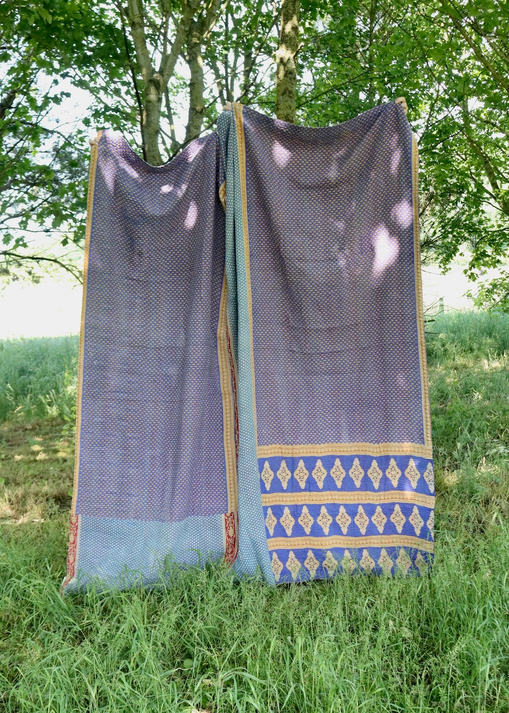 Vintage Kantha Throw K 523