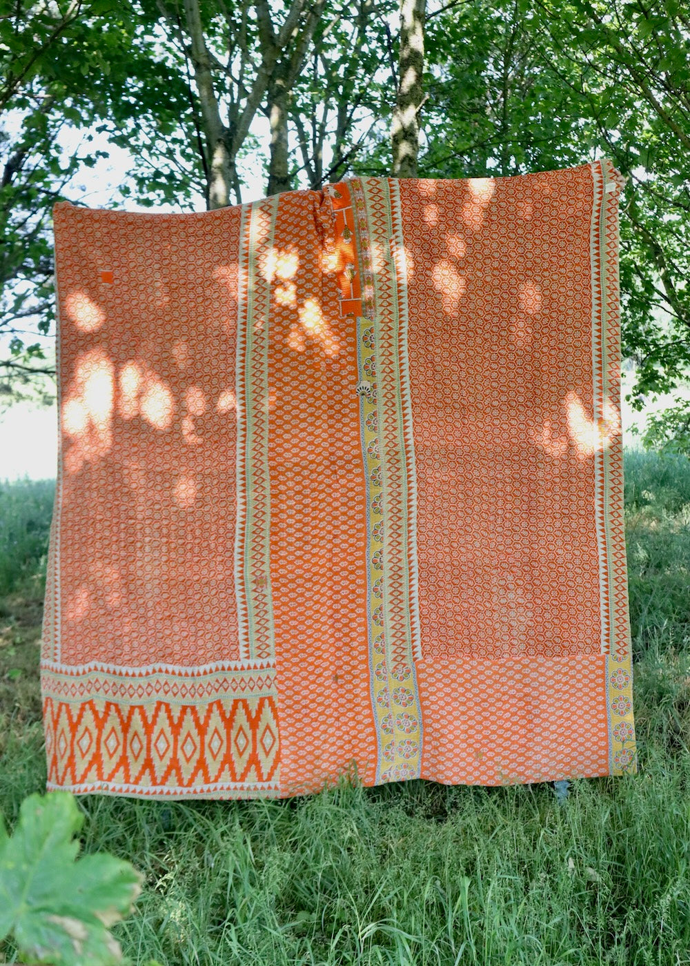 Vintage Kantha Throw K 527