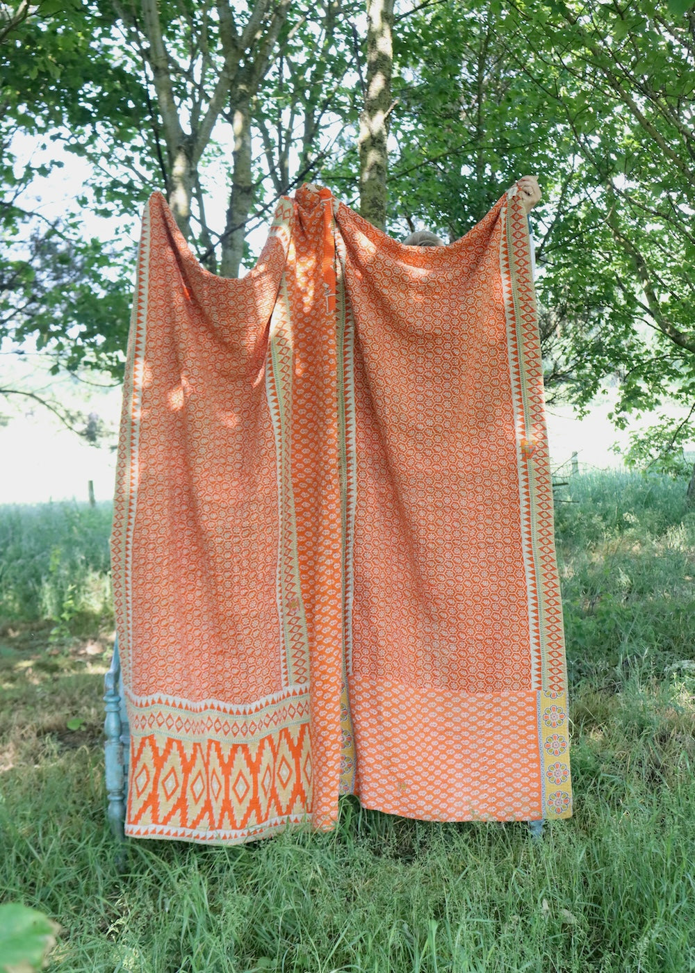 Vintage Kantha Throw K 527