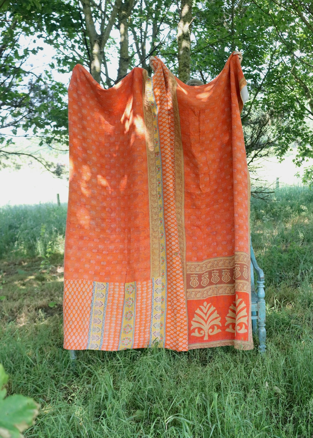Vintage Kantha Throw K 527