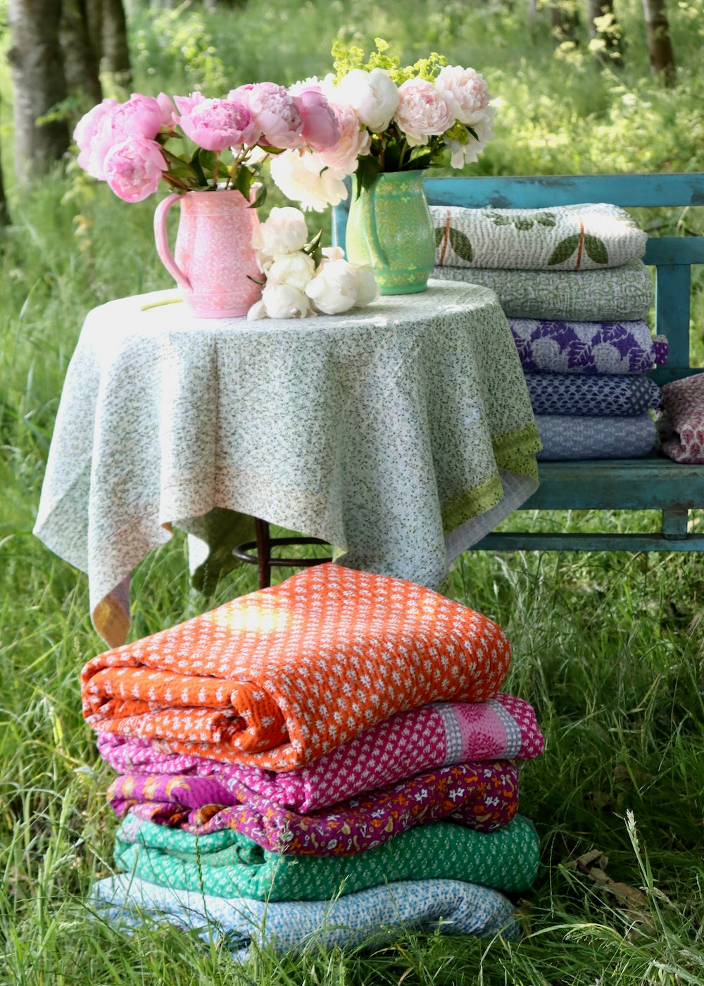 Vintage Kantha Throw K 525