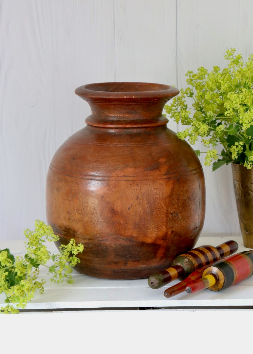 Decorative Wooden Pot - 29