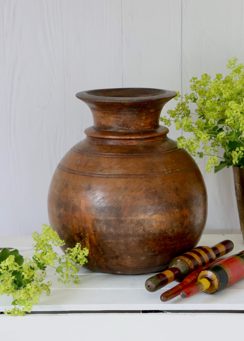 Decorative Wooden Pot - 26