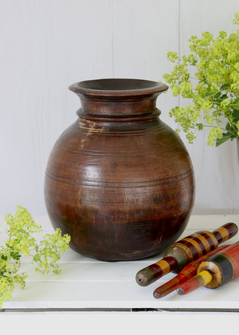 Decorative Wooden Pot - 25