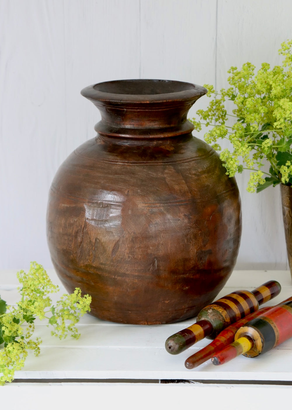 Decorative Wooden Pot - 27