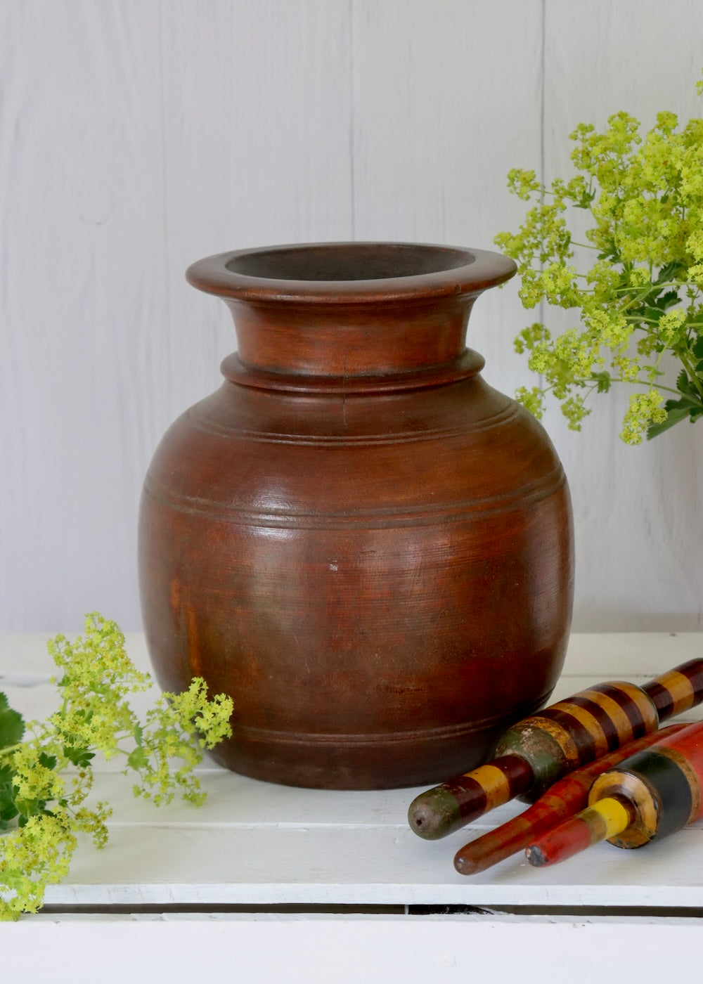 Decorative Wooden Pot - 14