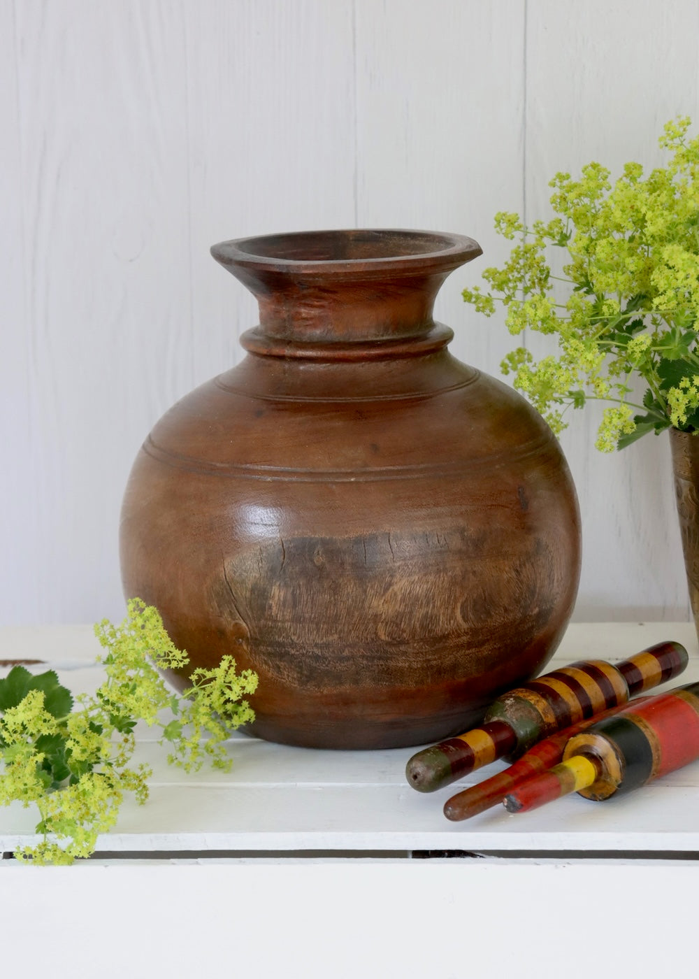 Decorative Wooden Pot - 31