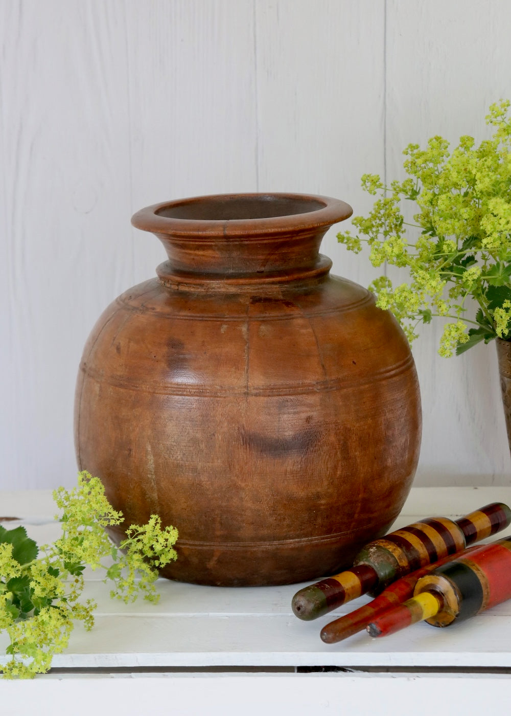 Decorative Wooden Pot - 32