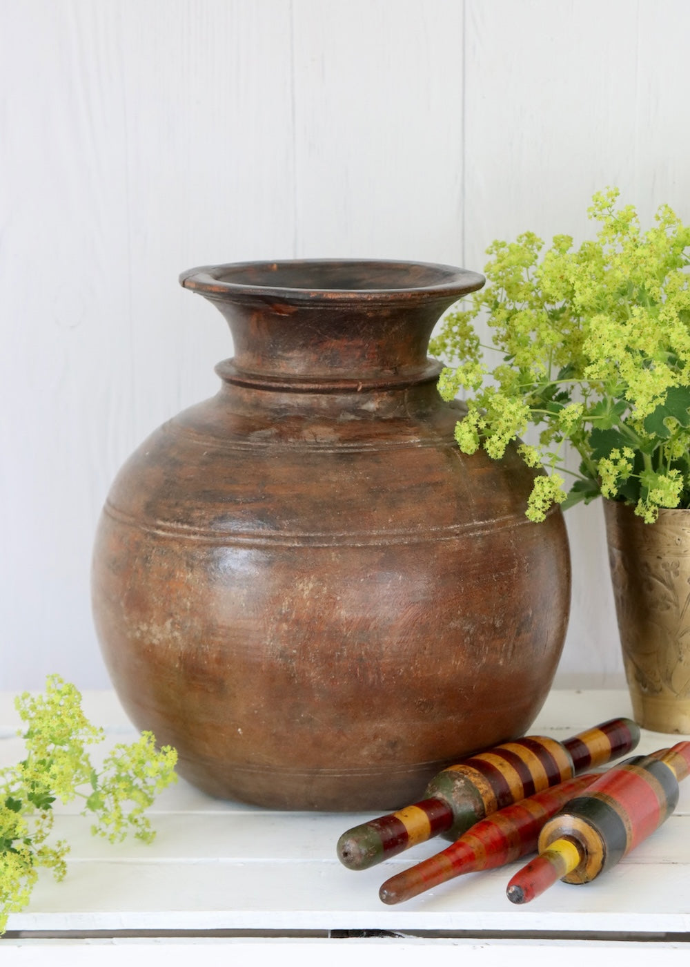 Decorative Wooden Pot - 35