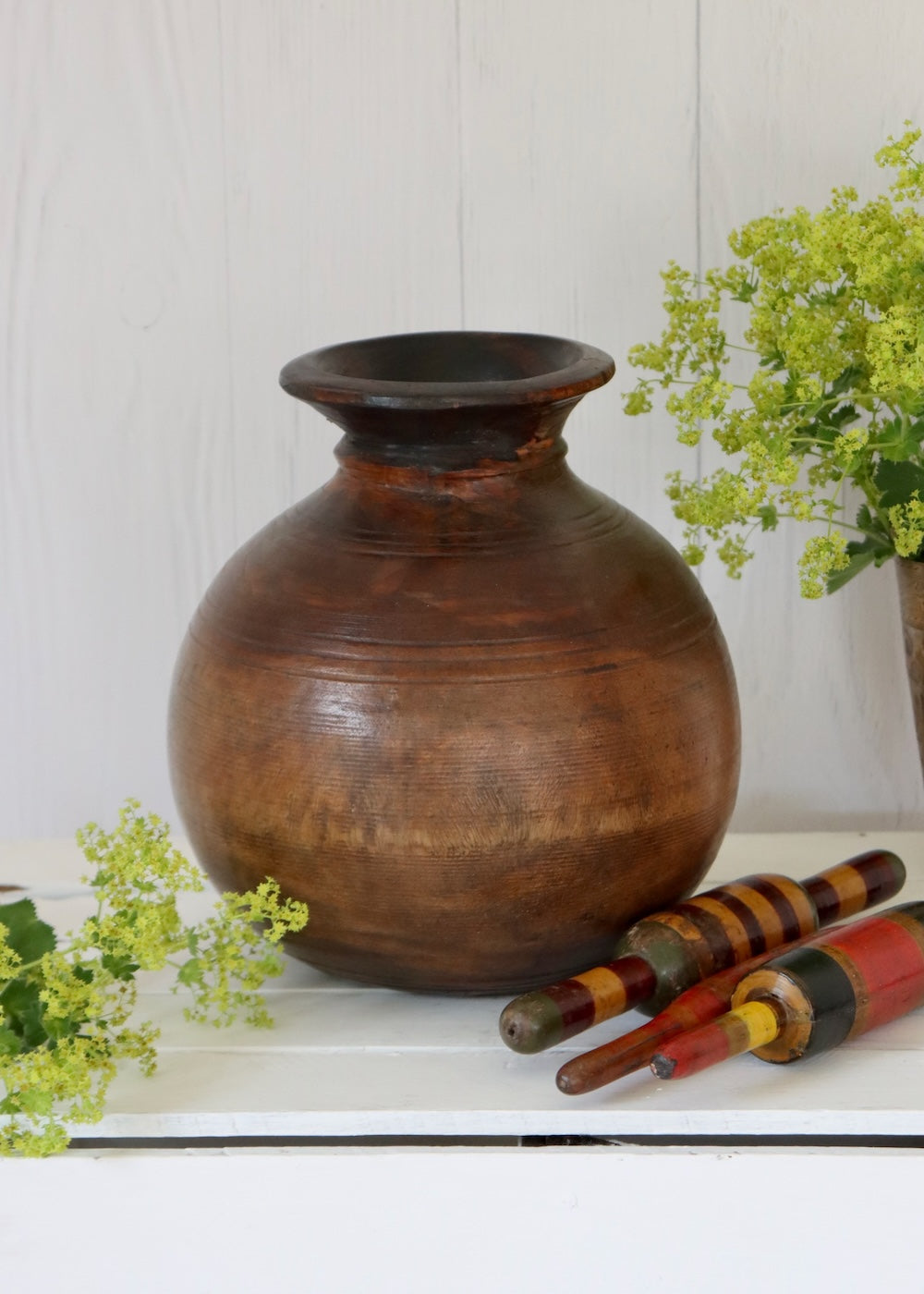 Decorative Wooden Pot - 20