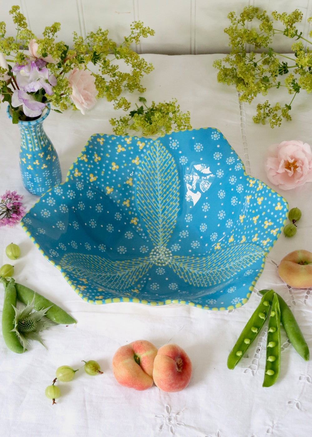 Balfour Salad Bowl Turquoise