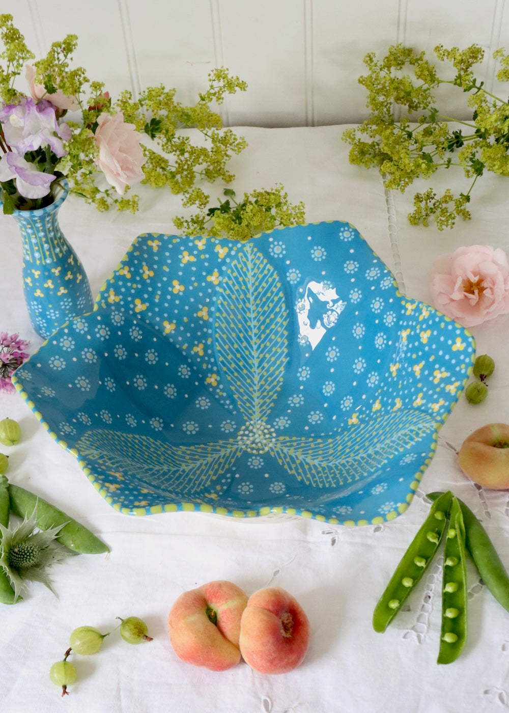 Balfour Salad Bowl Turquoise