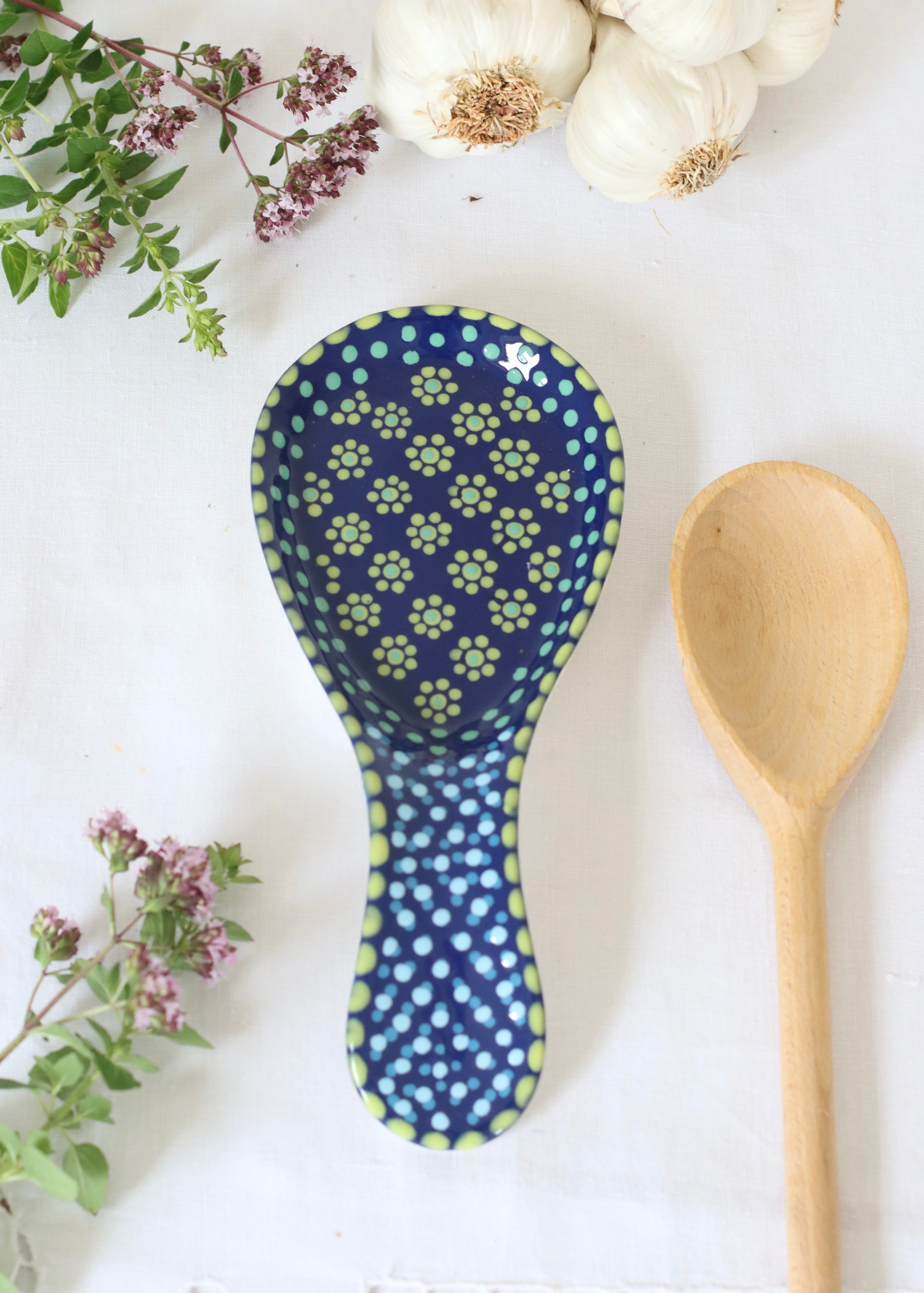 Spoon Rest - Dark Blue