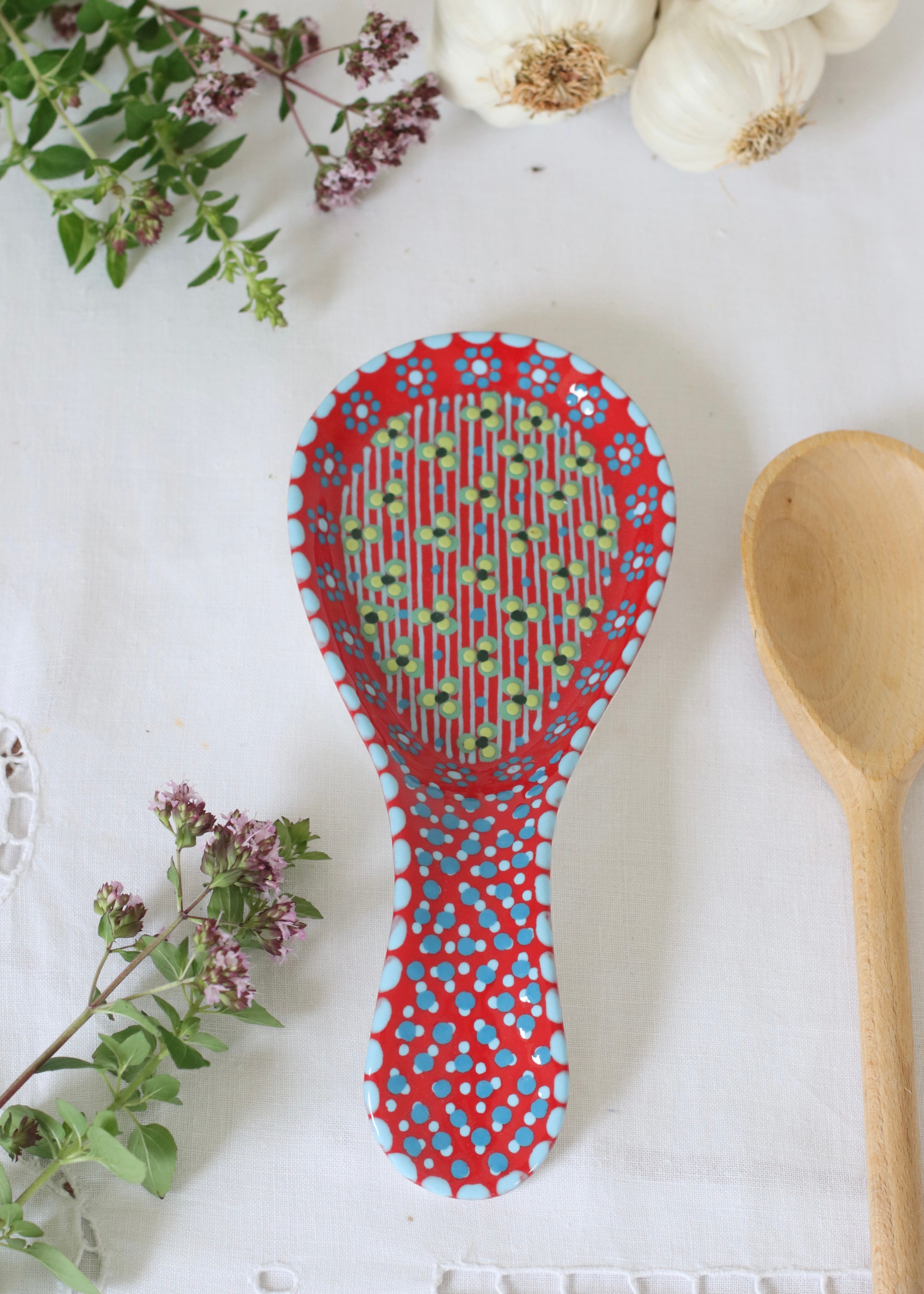 Spoon Rest - Red