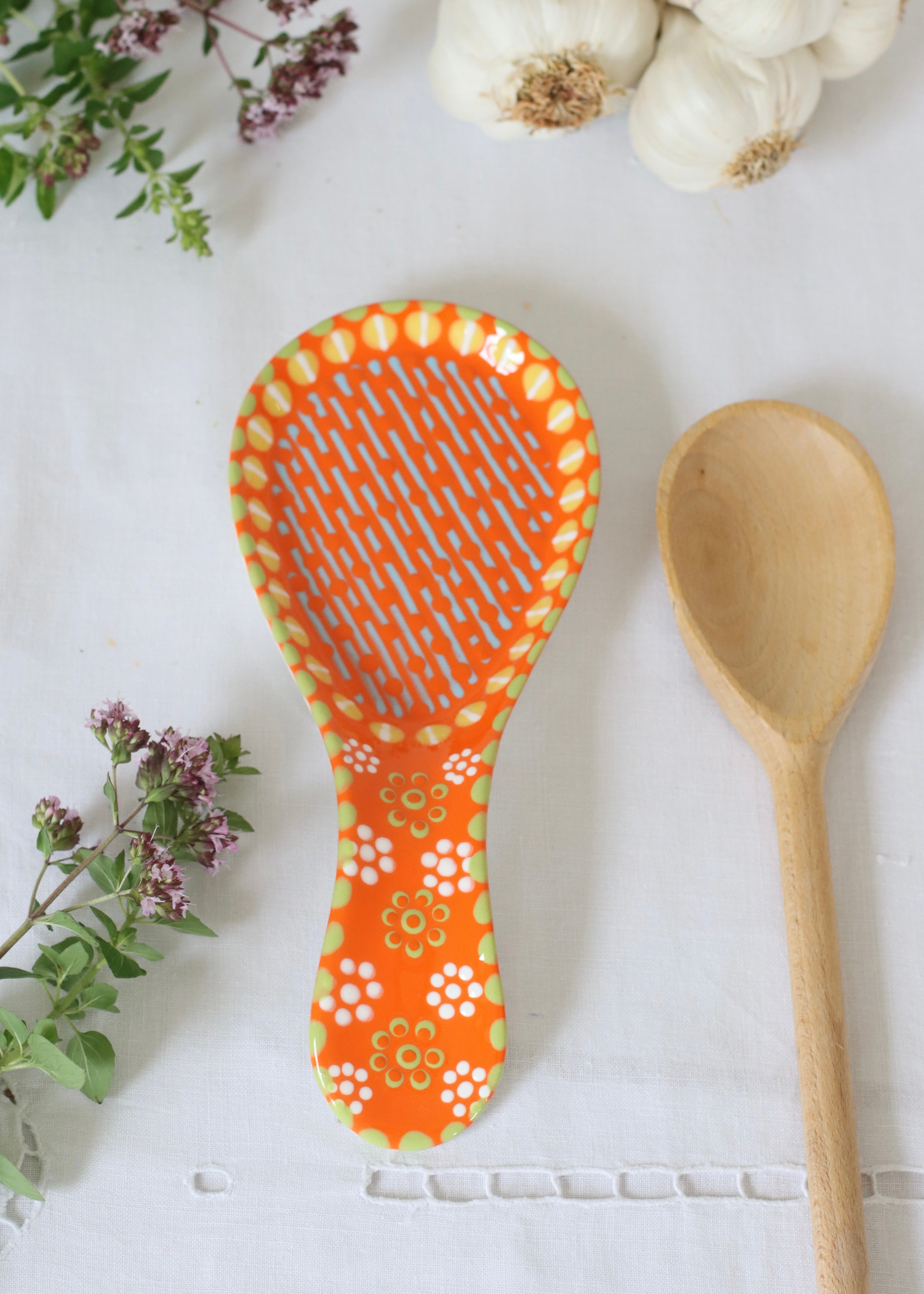 Spoon Rest - Orange