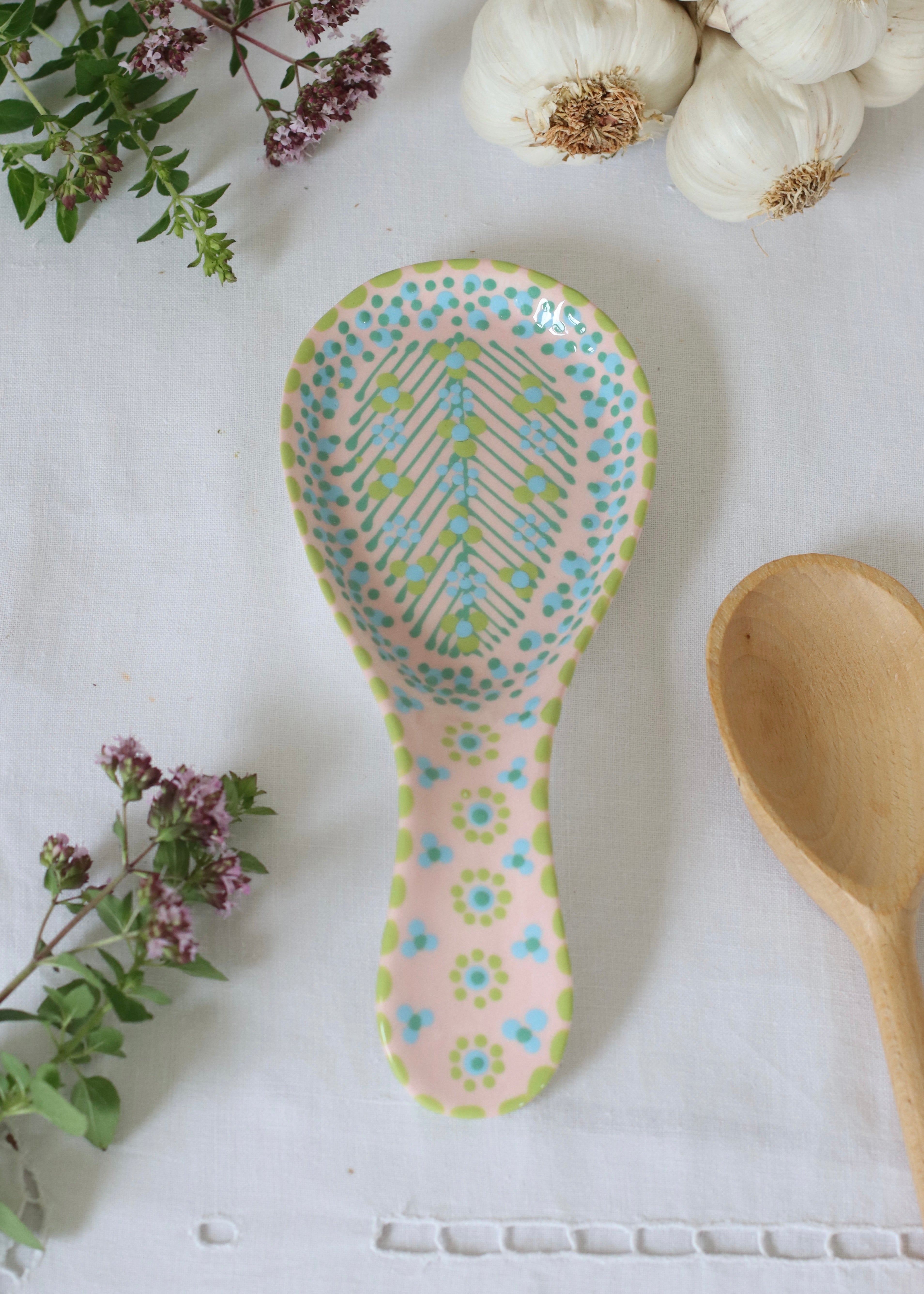 Spoon Rest - Pale Pink