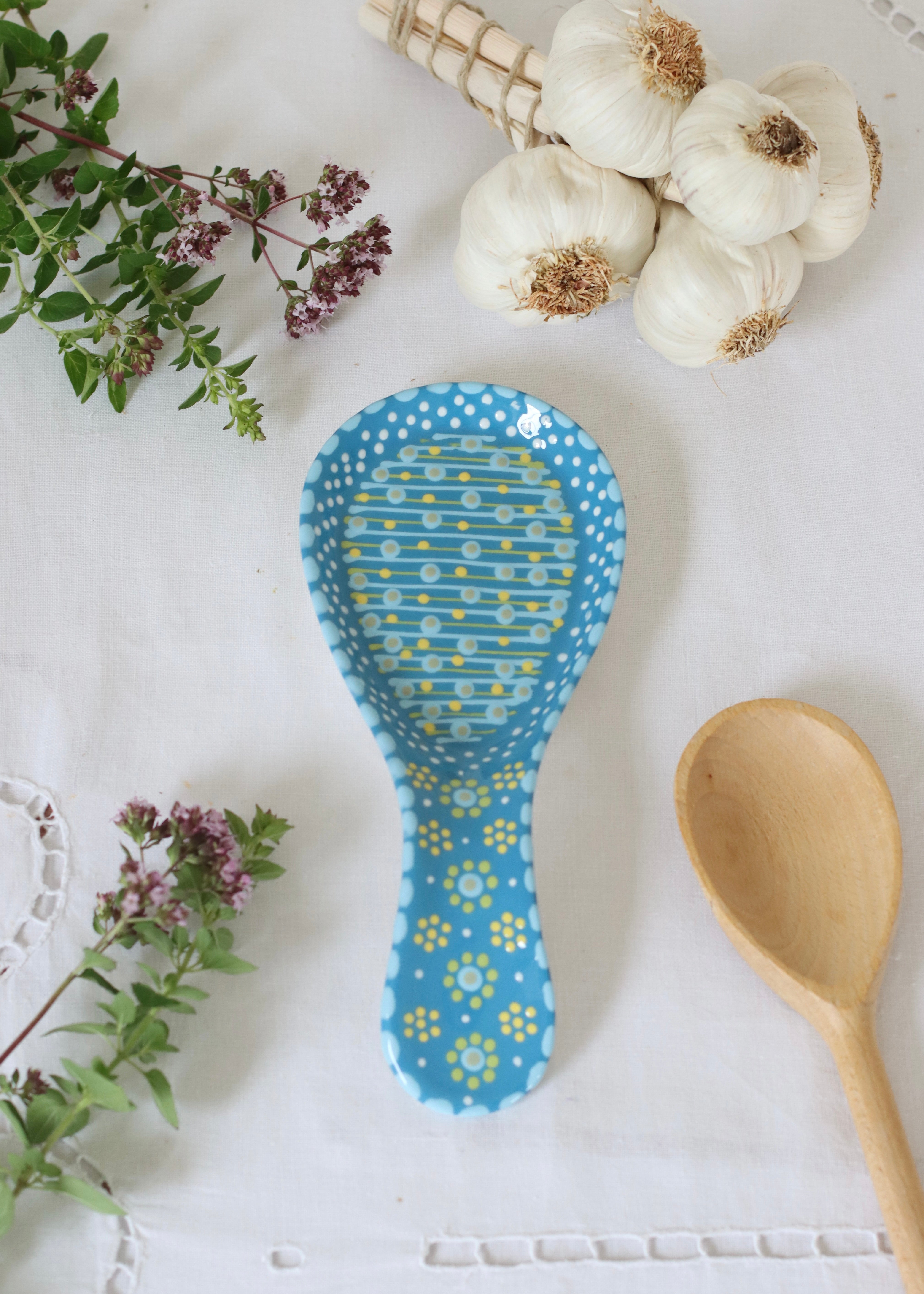 Spoon Rest - Turquoise