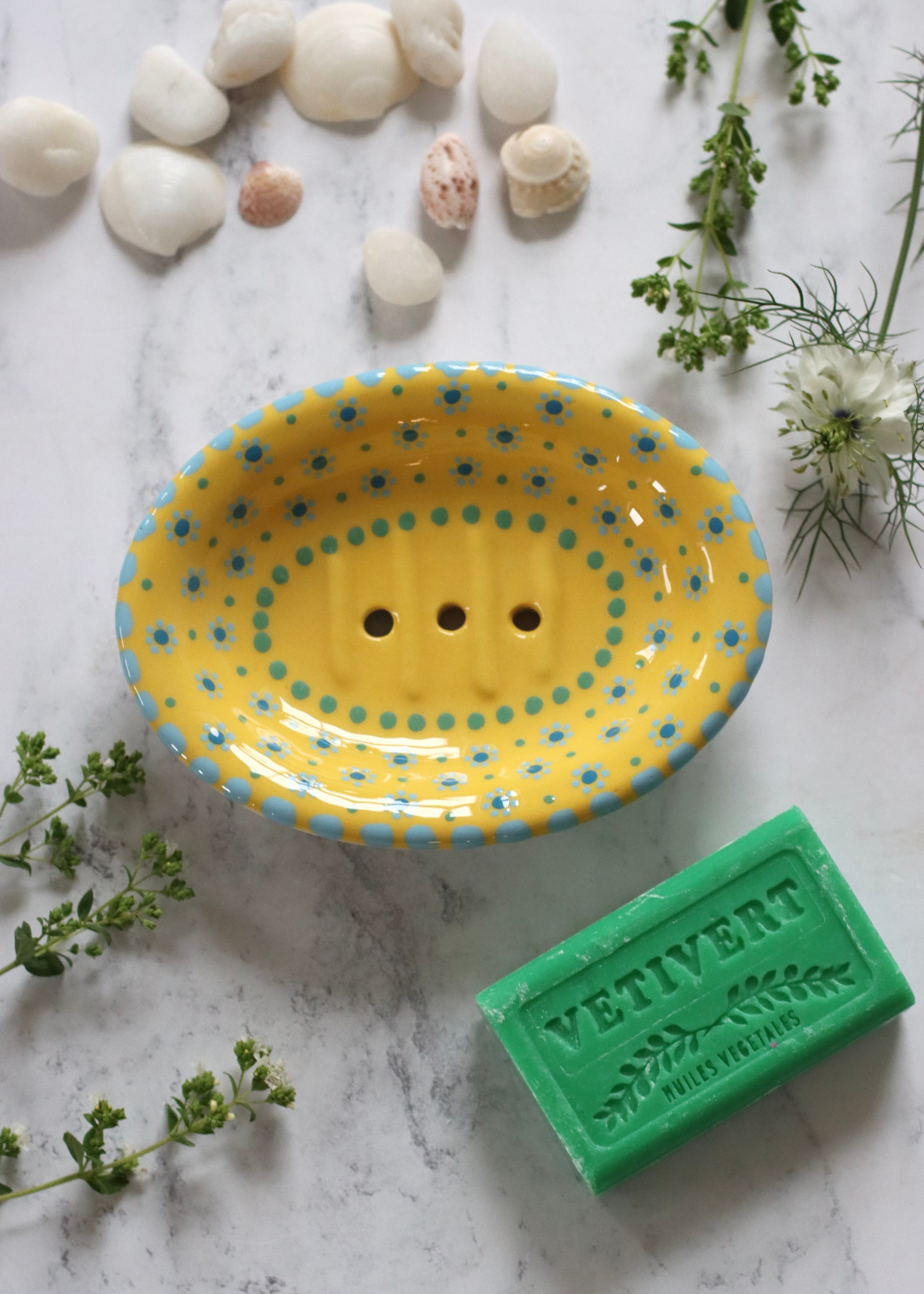 Soap Dish Yellow