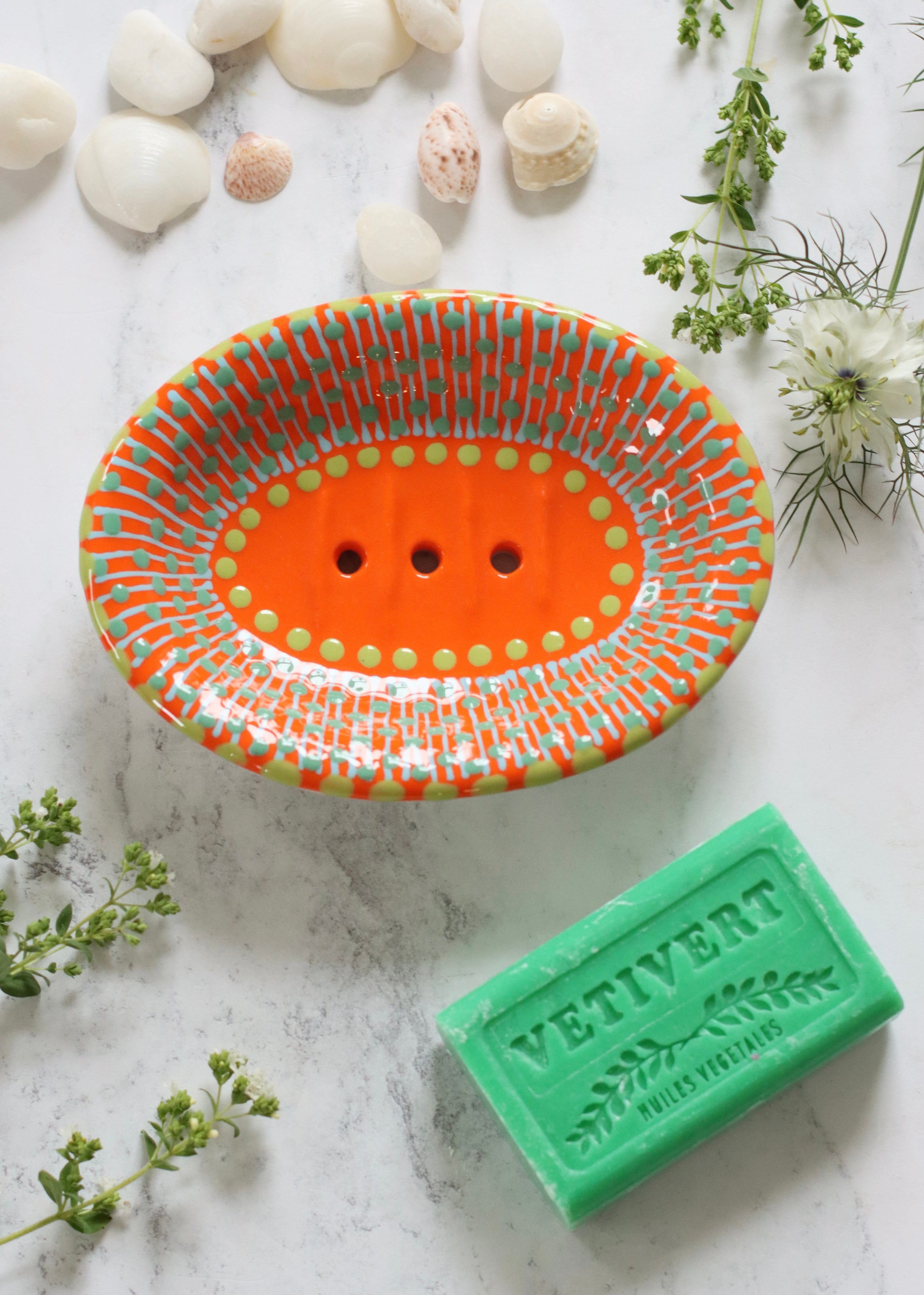 Soap Dish Orange