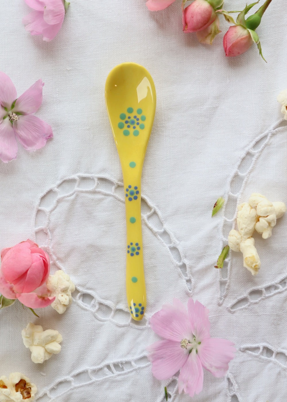 Ceramic Spoon - Yellow