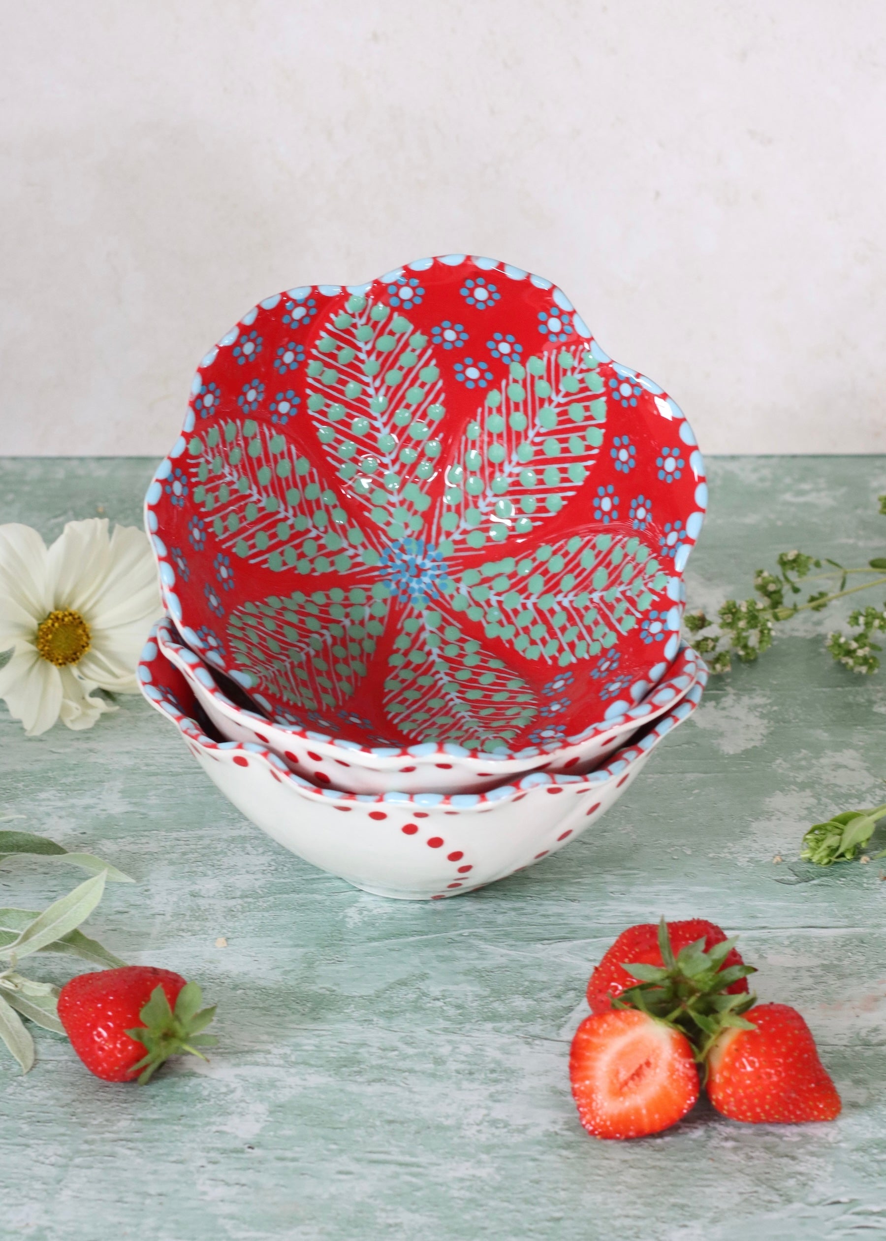 Pudding Bowl - Red