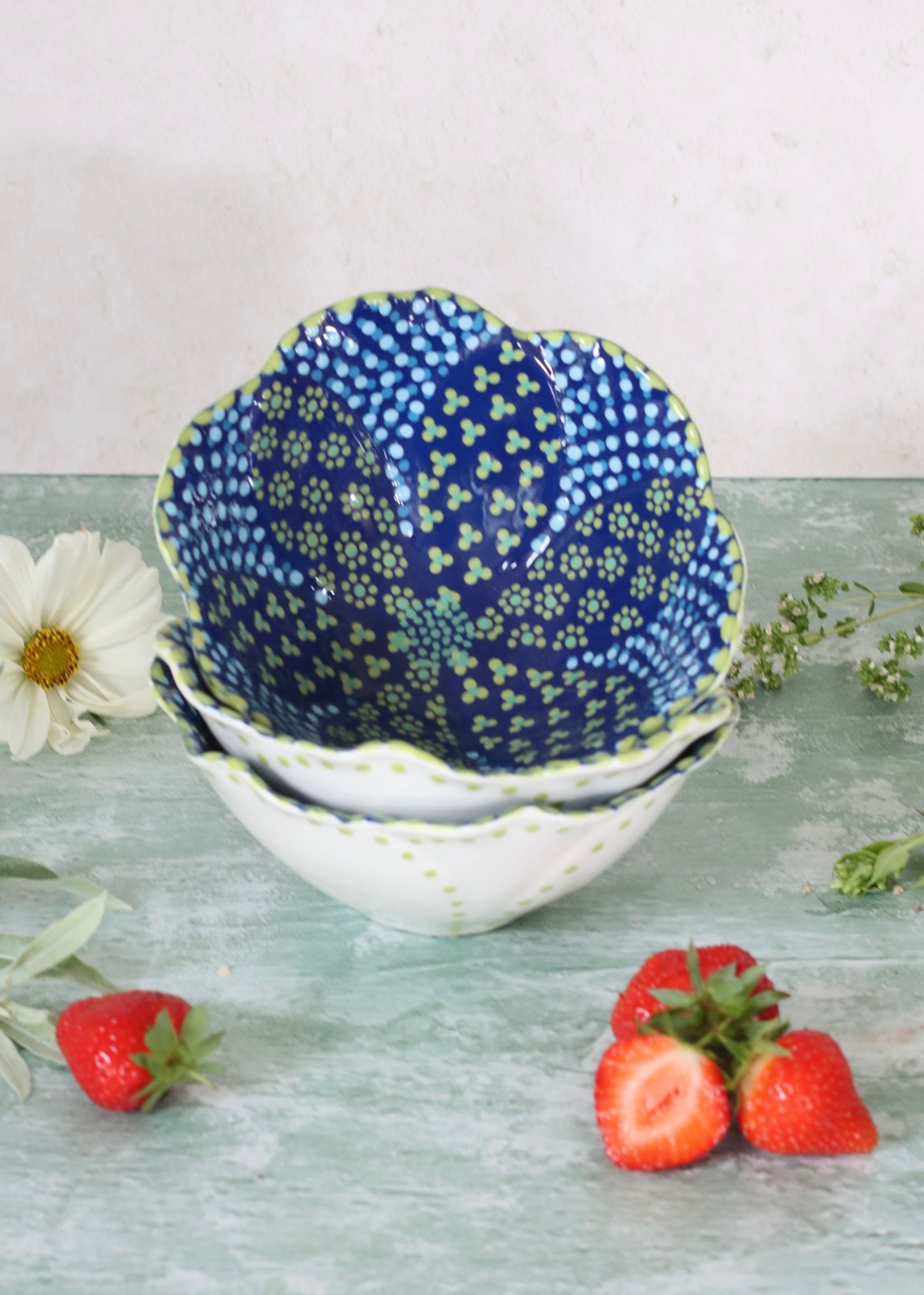 Pudding Bowl - Deep Blue