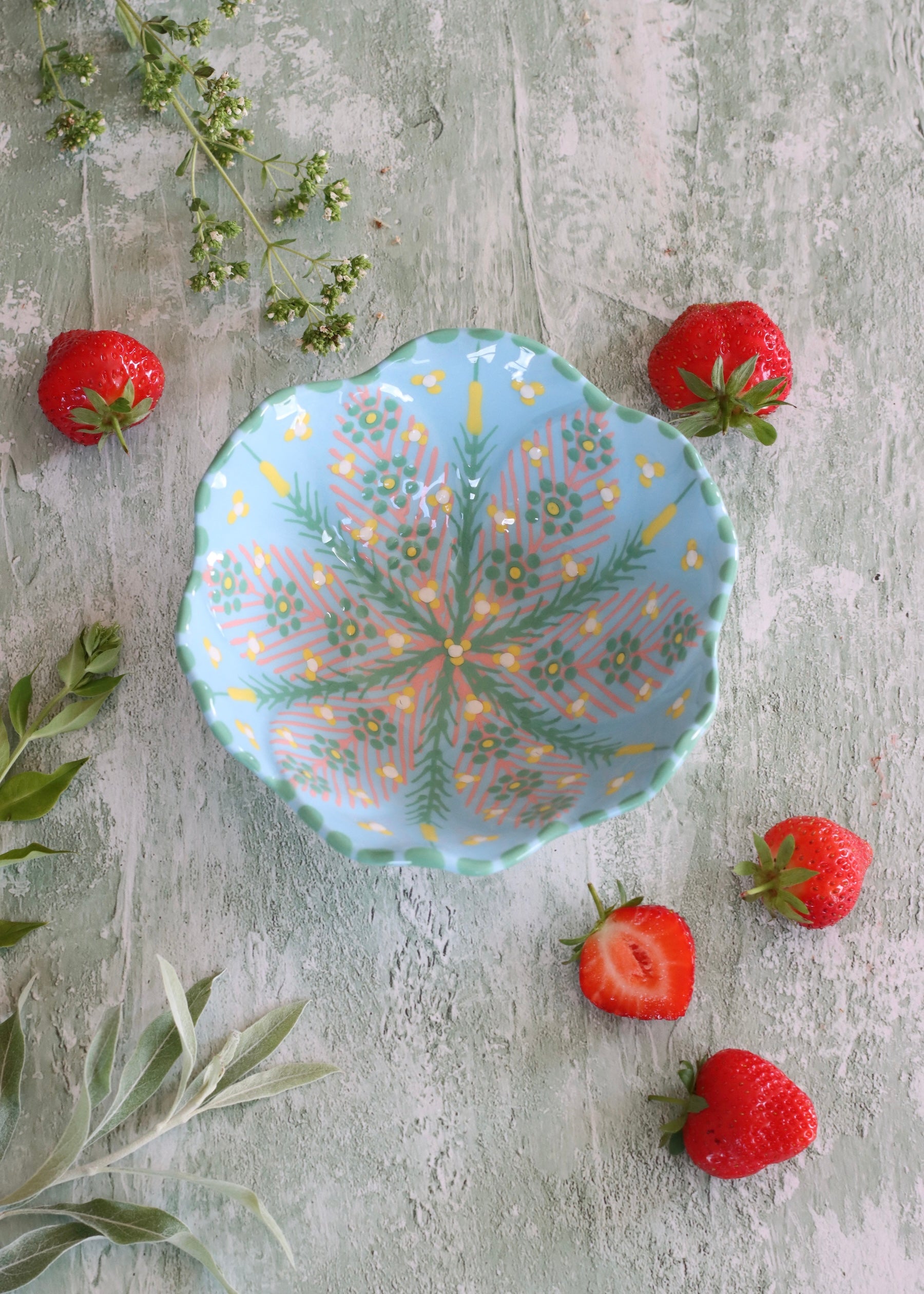 Pudding Bowl - Pale Blue