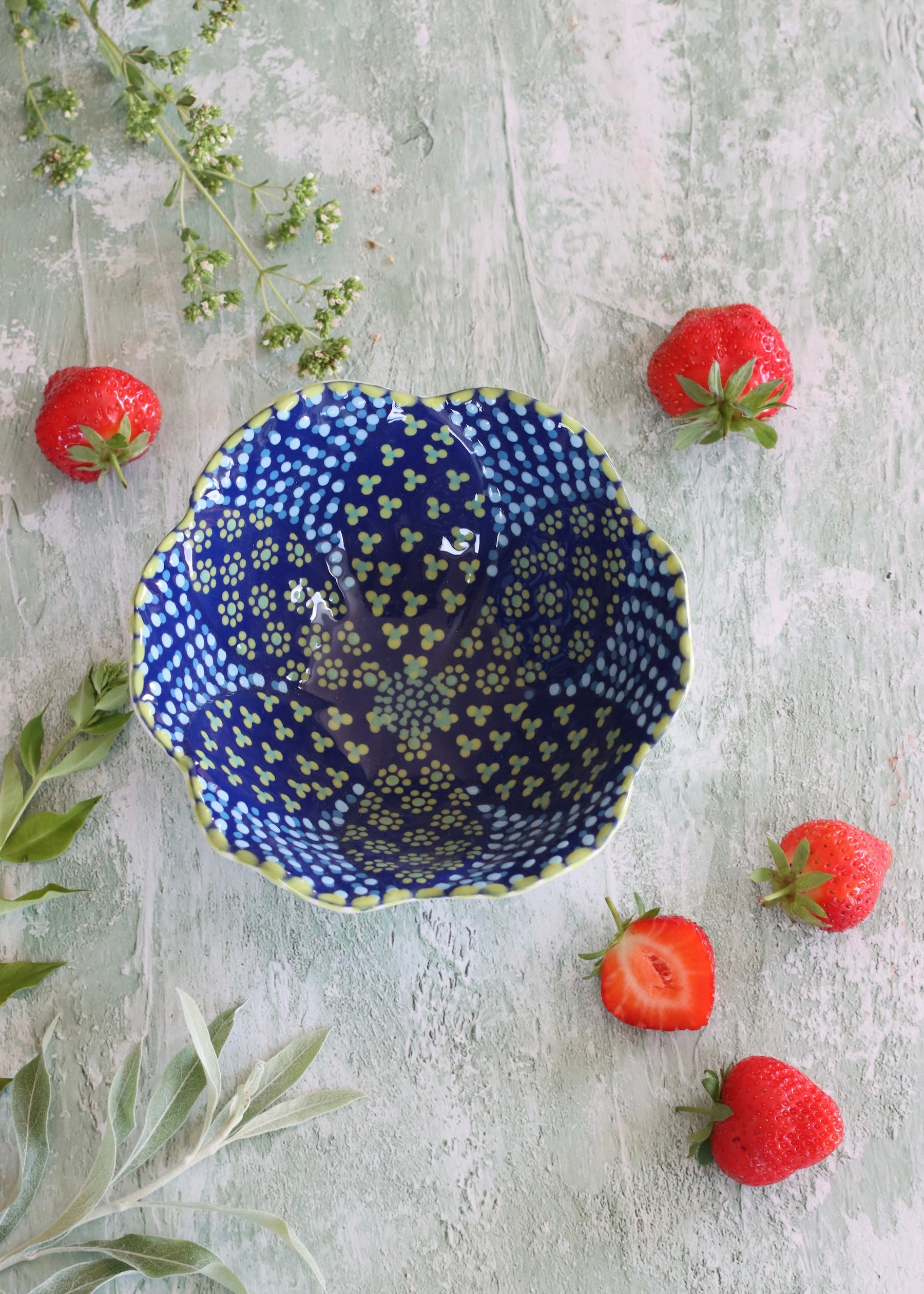 Pudding Bowl - Deep Blue
