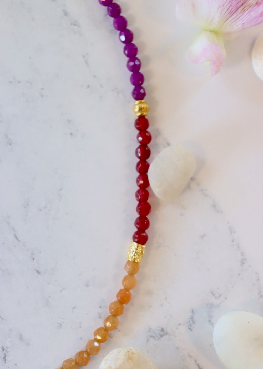 Felice Jade & Turquoise Beaded Necklace