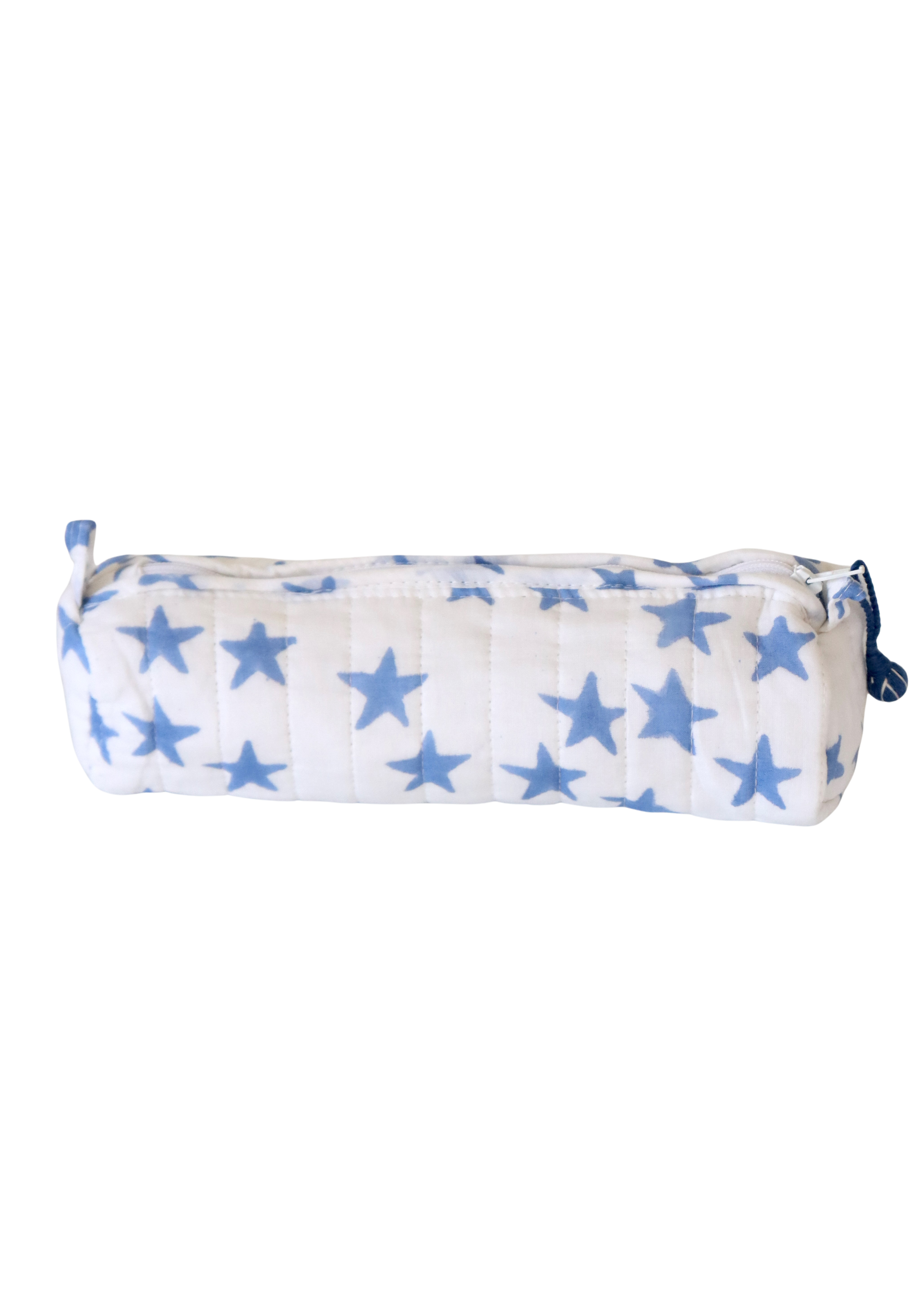 Pencil Case / Make Up Bag - Blue Super Star