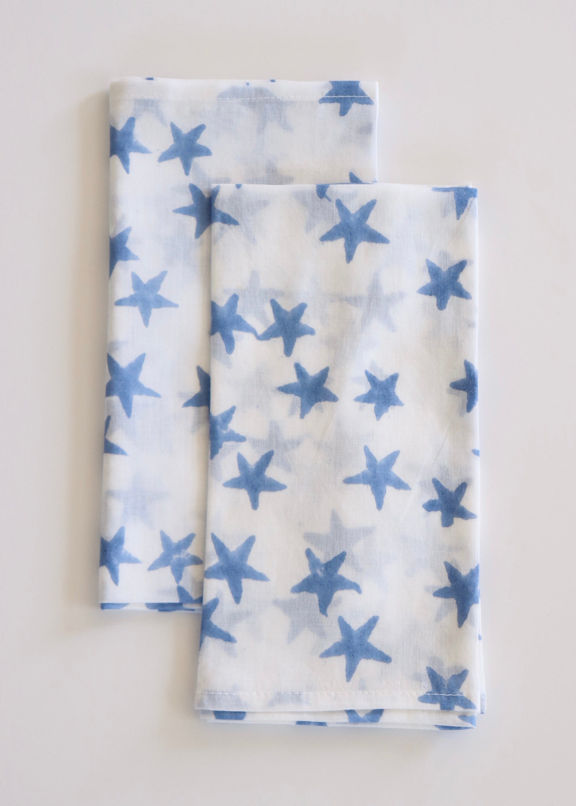 Pair of Hankies - Super Star Blue