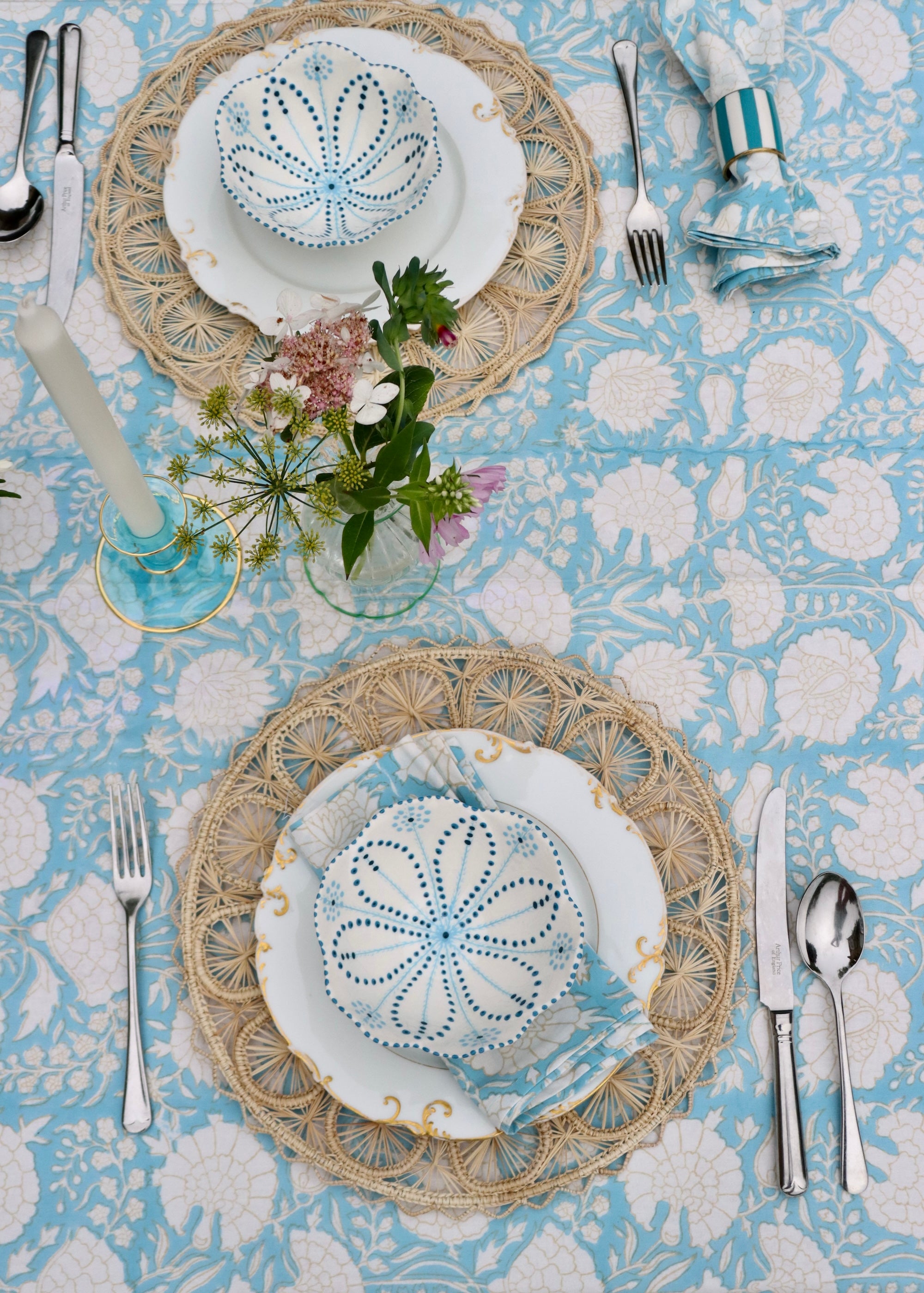 TABLECLOTH - Gentle Turquoise