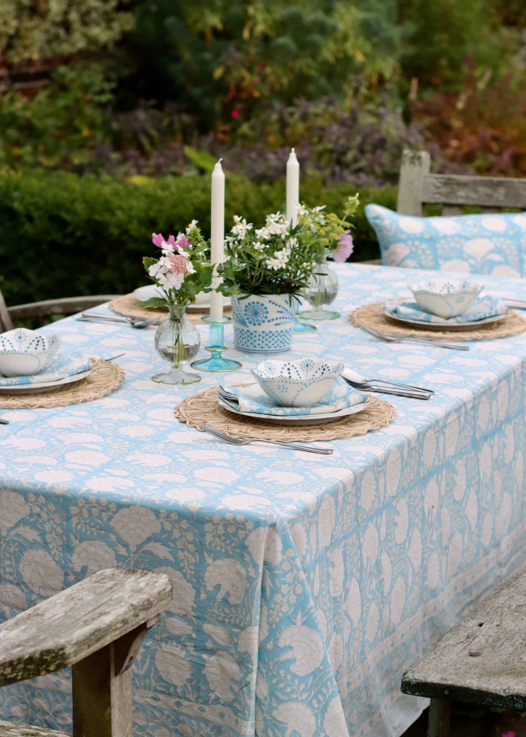 TABLECLOTH - Gentle Turquoise