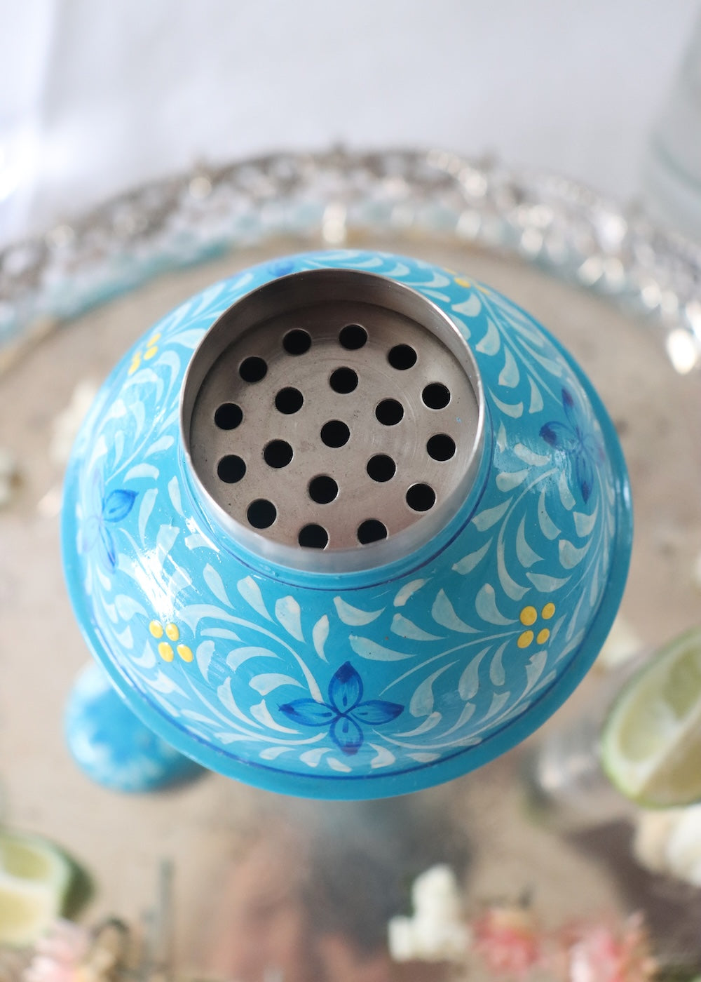 NEW STYLE: Cocktail Shaker - Petrol Blue