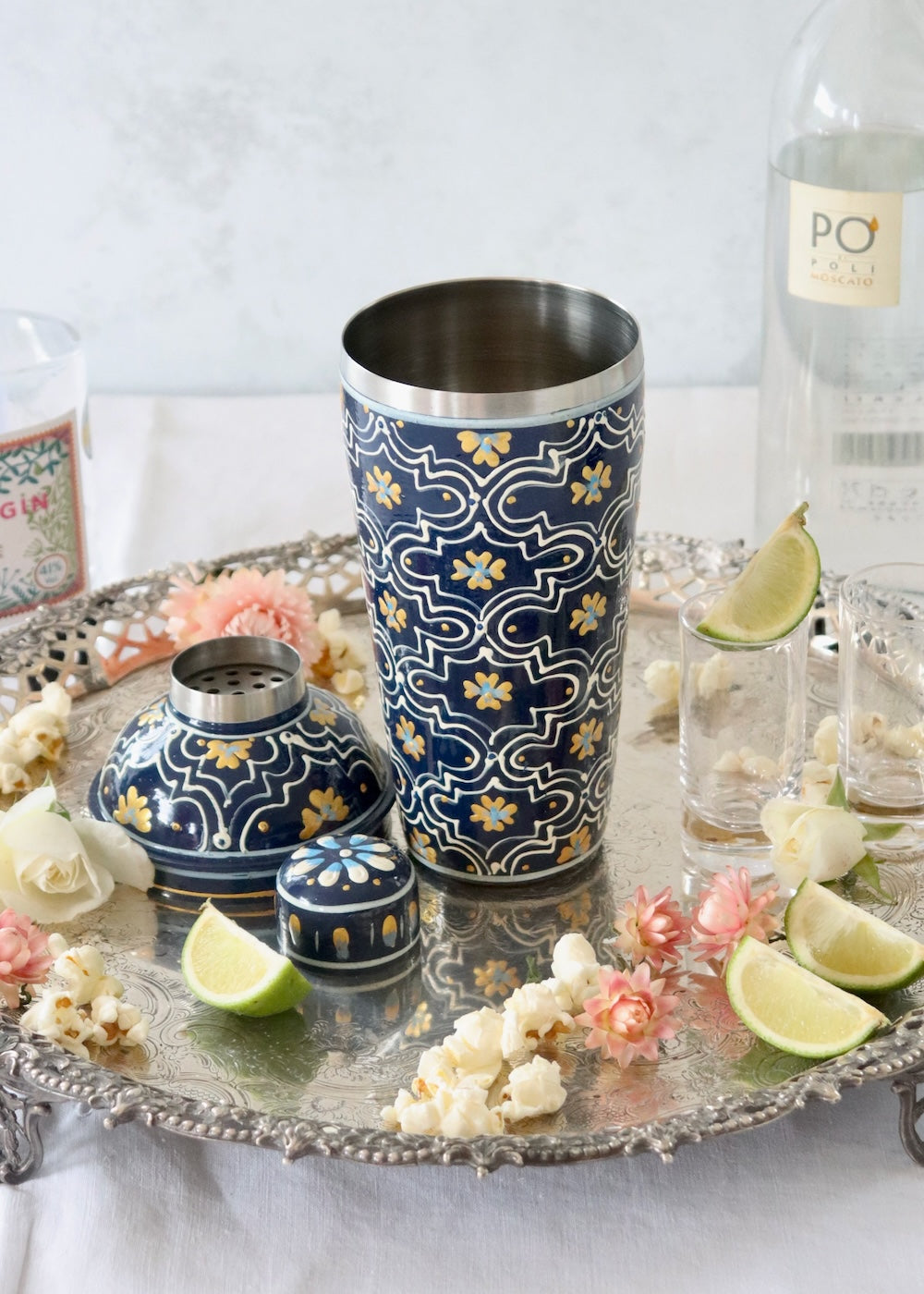 NEW STYLE: Cocktail Shaker - Navy Blue
