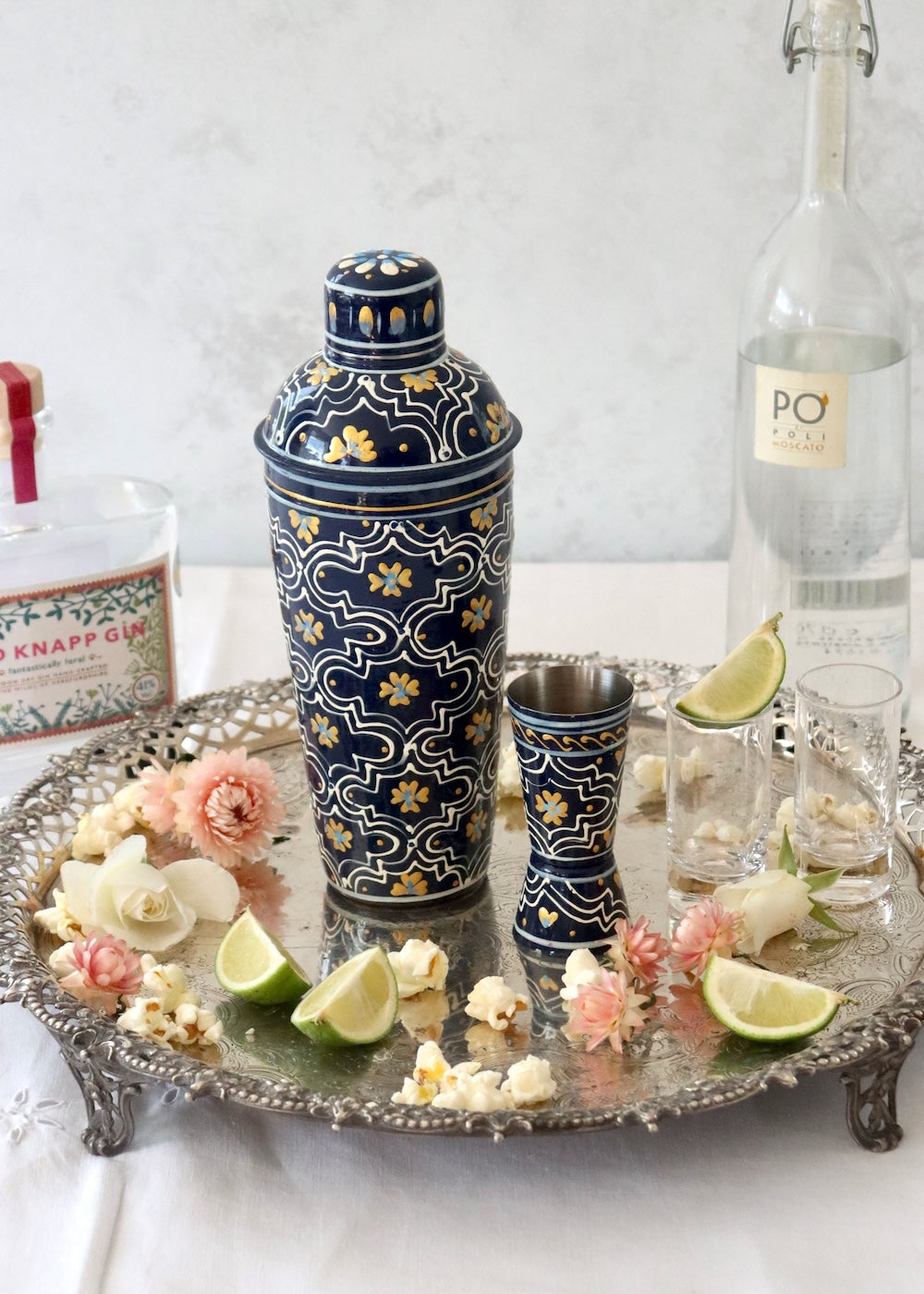 NEW STYLE: Cocktail Shaker - Navy Blue