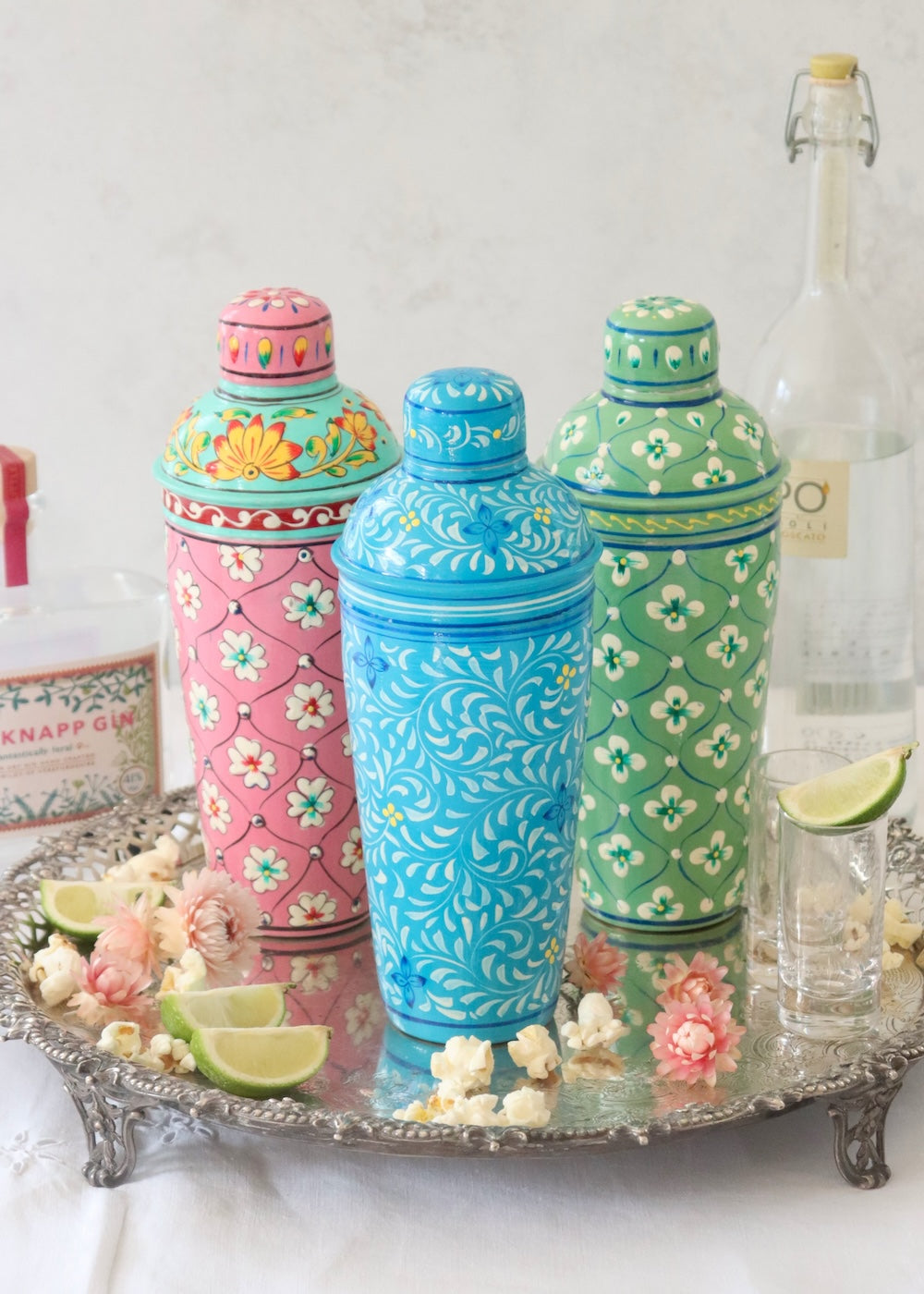 NEW STYLE: Cocktail Shaker - Petrol Blue