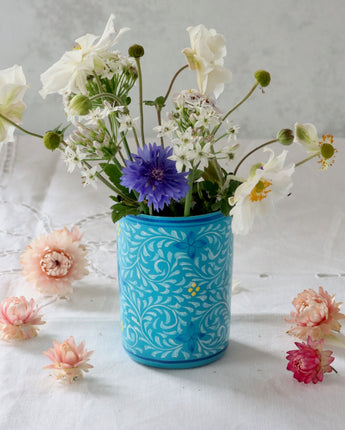 Brush Pot - Petrol Blue