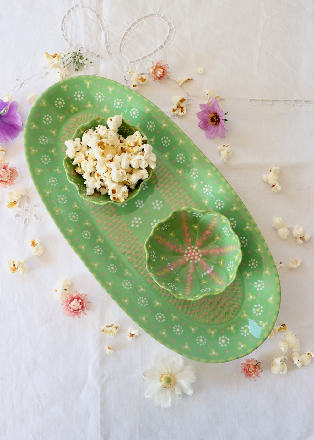 Margo Platter & Ramekin Set Cactus