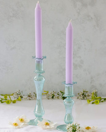 Gigi Candlestick- Sea Green