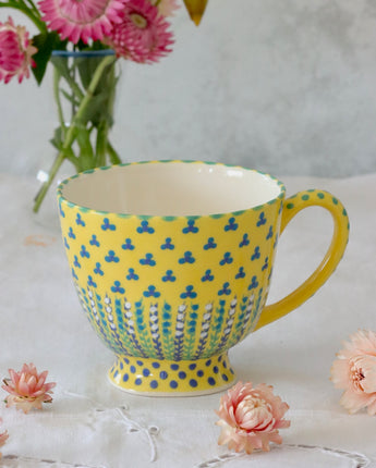 Time for Tea Cup - Yellow