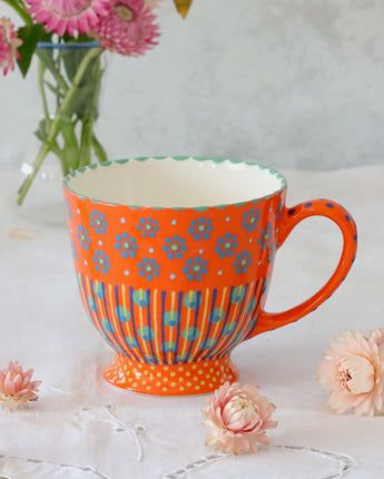 Time for Tea Cup - Orange