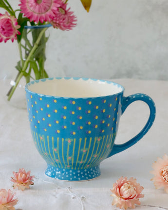 Time for Tea Cup - Turquoise