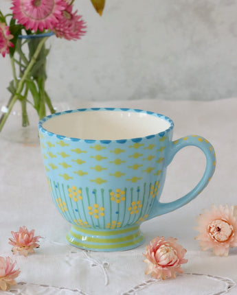 Time for Tea Cup - Pale Blue
