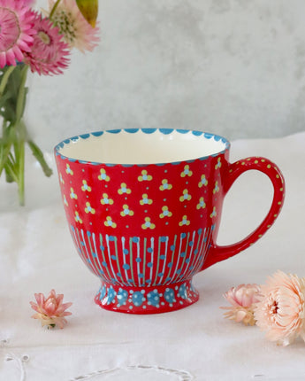 Time for Tea Cup - Red