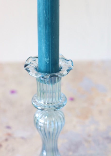 Gigi Candlestick- Blue