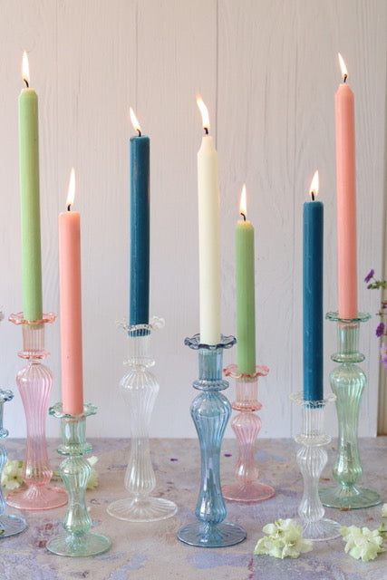Gigi Candlestick- Sea Green