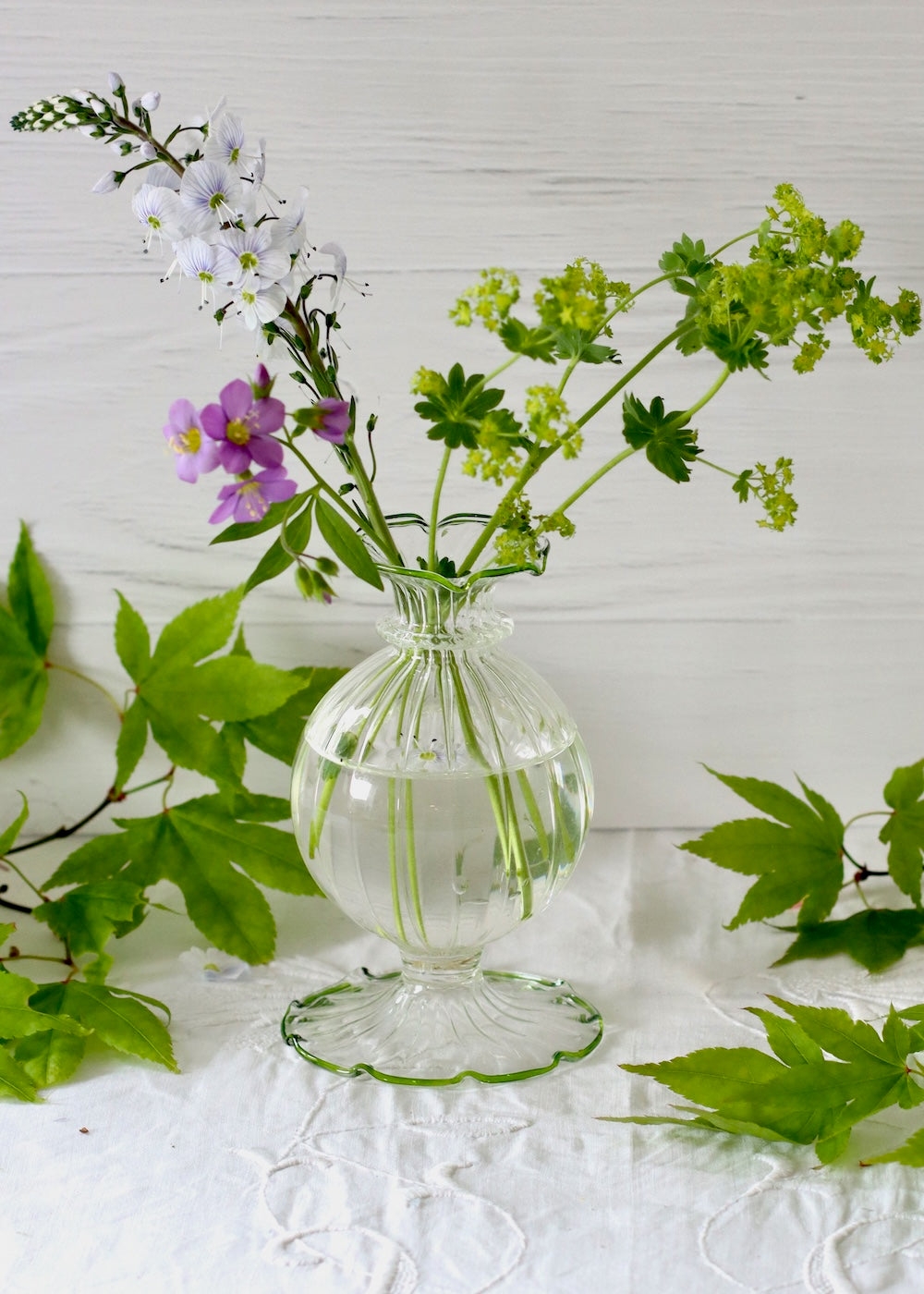 Nanu Glass Vase - Lime Green NOW BACK IN STOCK