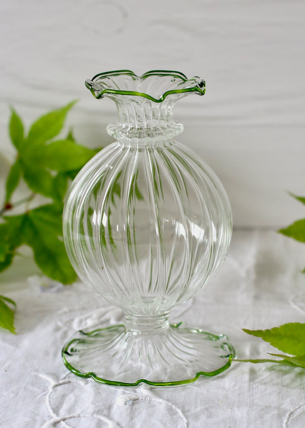 Nanu Glass Vase - Lime Green NOW BACK IN STOCK