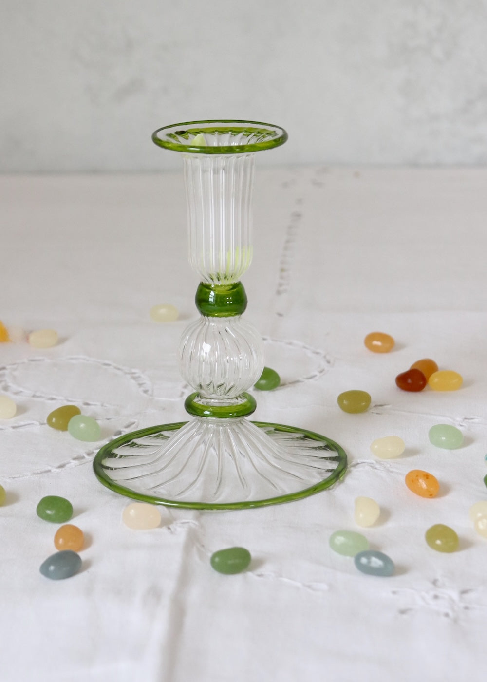 Noor Candlestick - Lime